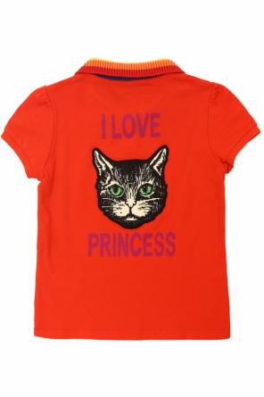 Feline motif polo, zdjęcie 2 Feline motif polo od Gucci Kids